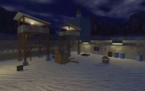 Desert Assault — Sven Co-op map screenshot