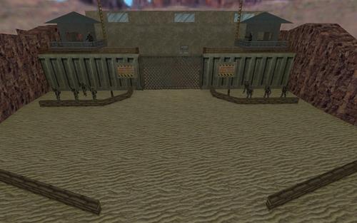 Desert Lab — Sven Co-op map screenshot