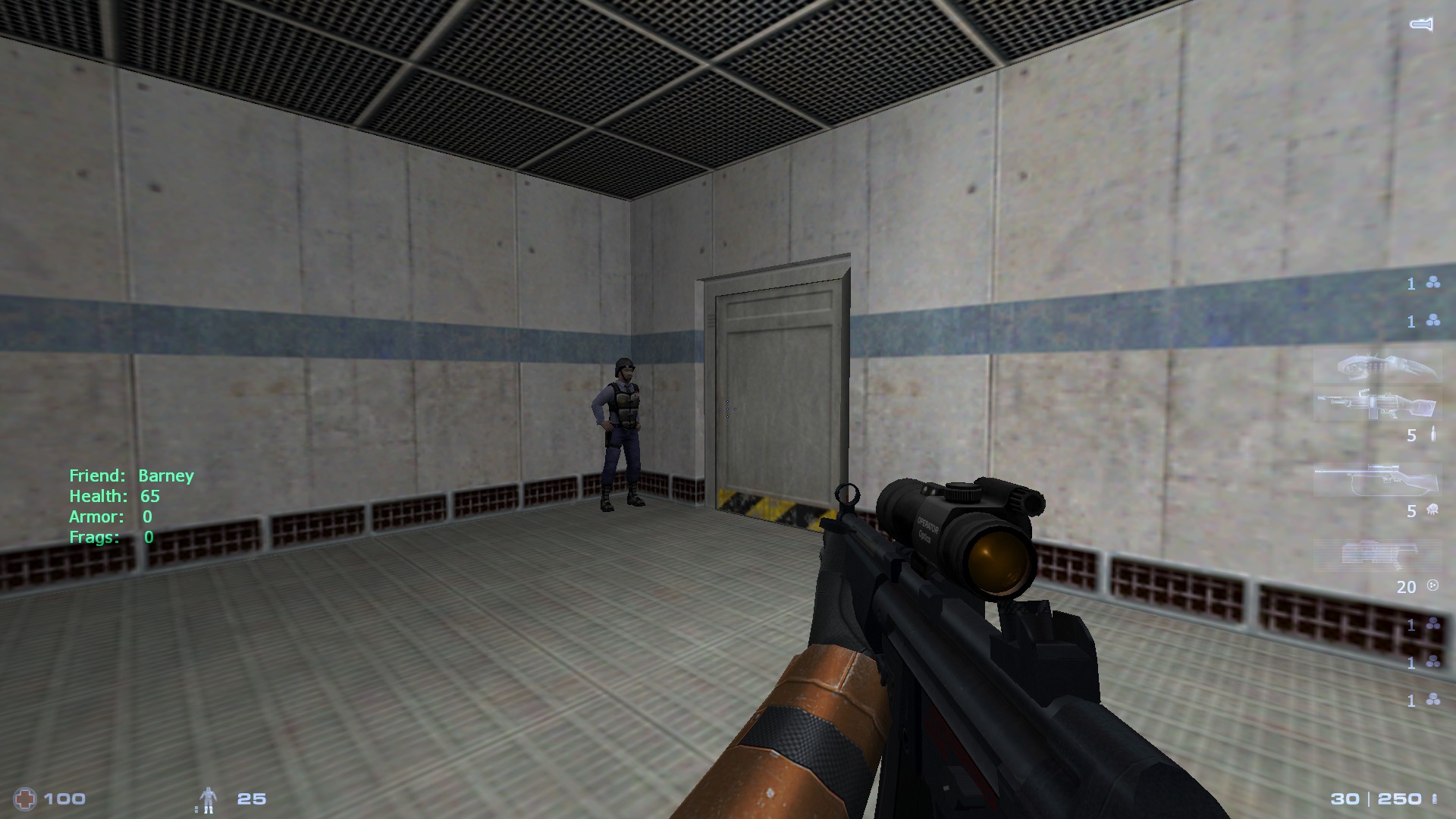 Fear — Sven Co-op map screenshot