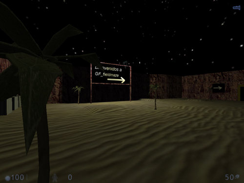 Fieldmaze — Sven Co-op map screenshot