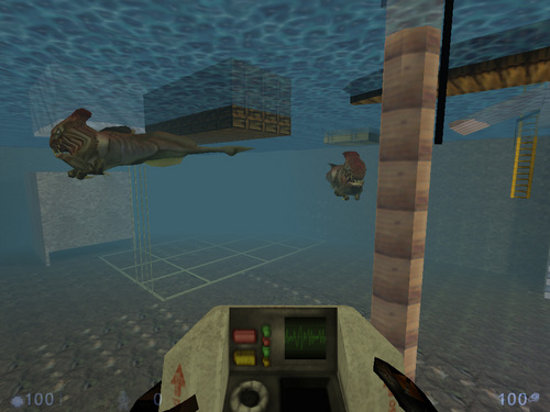 Fishing — Sven Co-op map screenshot