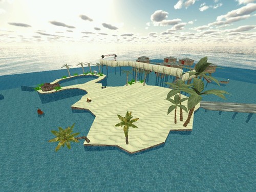 Fox's Island — Sven Co-op map screenshot
