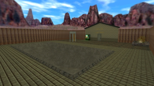 Francium Poolside IV — Sven Co-op map screenshot