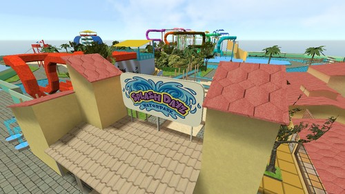 Fun Waterpark — Sven Co-op map screenshot