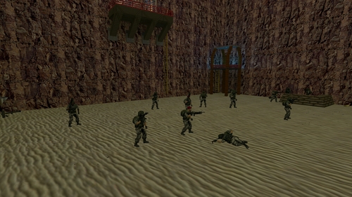 Gargy Assault — Sven Co-op map screenshot