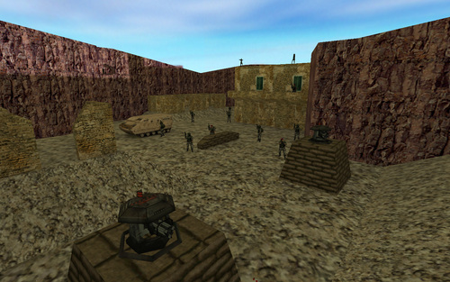 Grunt Wars — Sven Co-op map screenshot