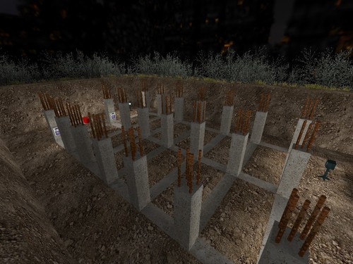 Halloween Construction — Sven Co-op map screenshot
