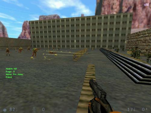 Hold The Line — Sven Co-op map screenshot