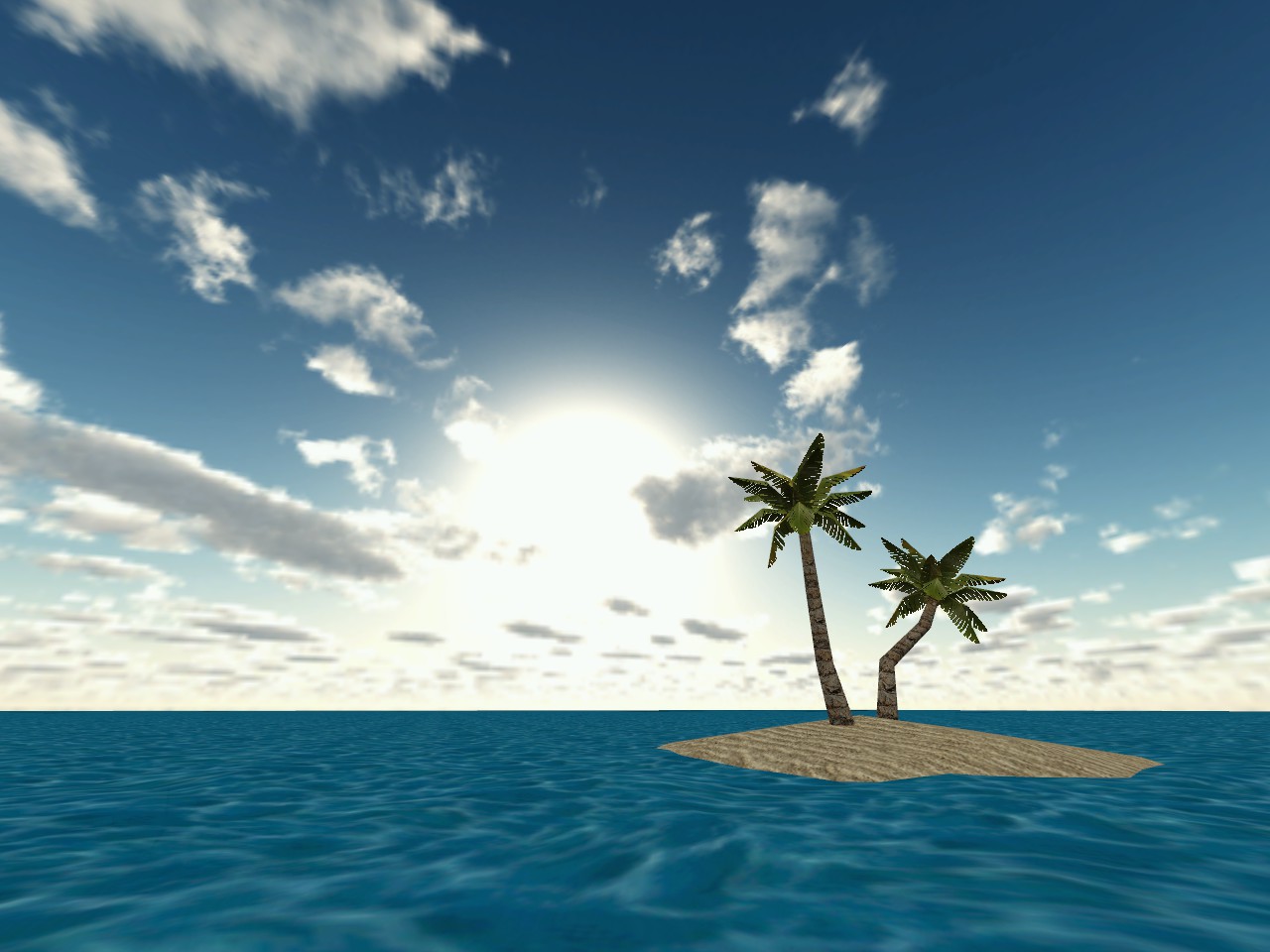 Island — Sven Co-op map screenshot