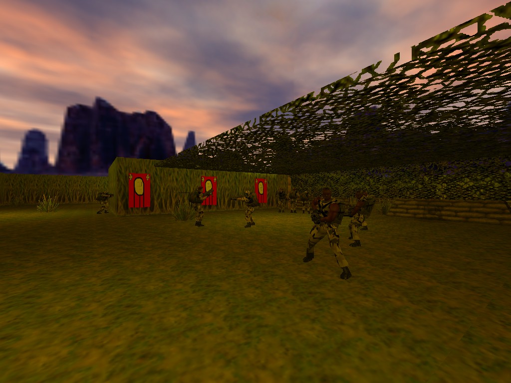 Jungle War — Sven Co-op map screenshot