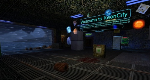 Keen City Space — Sven Co-op map screenshot