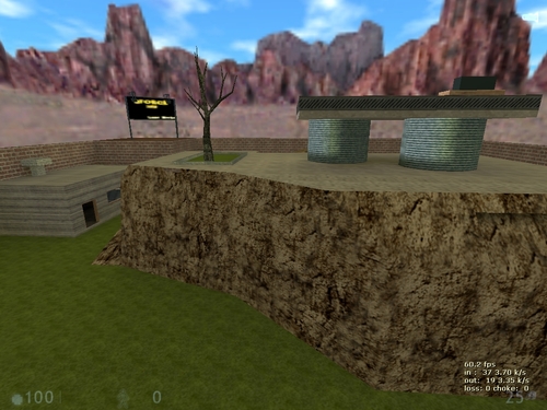 Landworld — Sven Co-op map screenshot