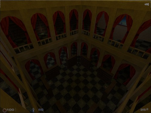 Library — Sven Co-op map screenshot