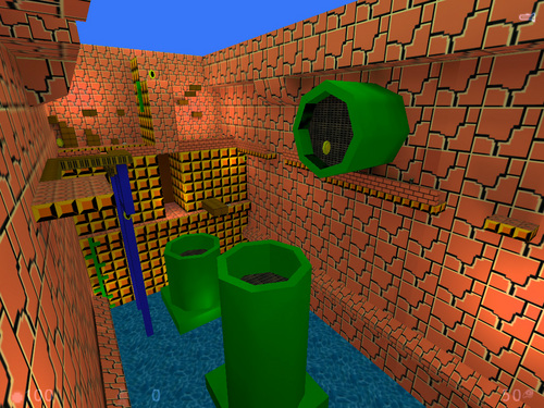 Marioland 1: Greenblock Zone — Sven Co-op map screenshot