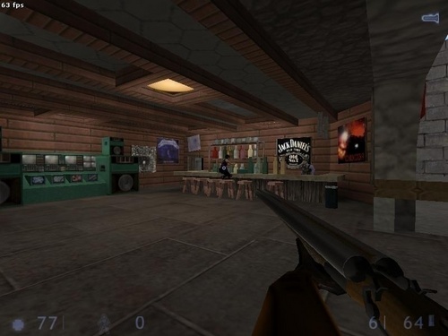 Metal Bar — Sven Co-op map screenshot