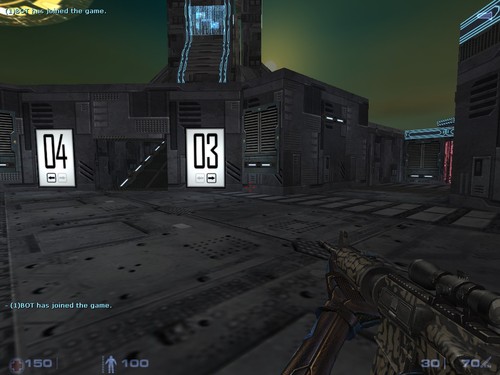 Metal Gate Deathmatch DM Map-2 — Sven Co-op map screenshot
