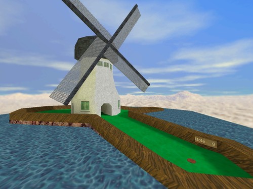 Mini Golf — Sven Co-op map screenshot