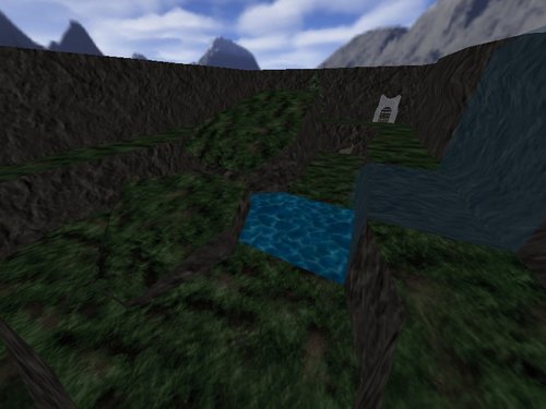 Mountain Pass — Sven Co-op map screenshot