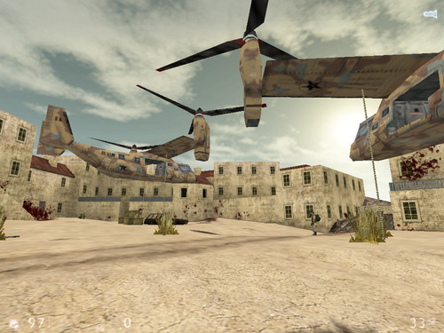 Osprey Down — Sven Co-op map screenshot
