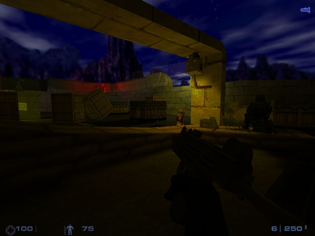 Outpost 1-2 — Sven Co-op map screenshot