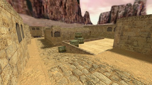 PVP Dust 2 — Sven Co-op map screenshot