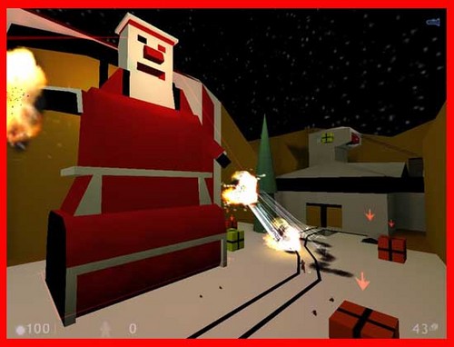 Santa's Revenge — Sven Co-op map screenshot