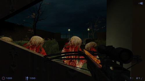 Scary Dark House — Sven Co-op map screenshot