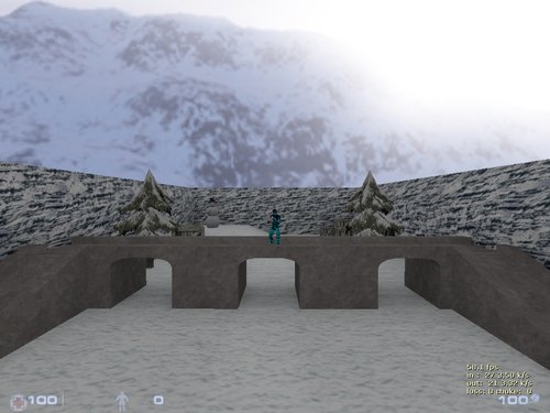 Snowday — Sven Co-op map screenshot