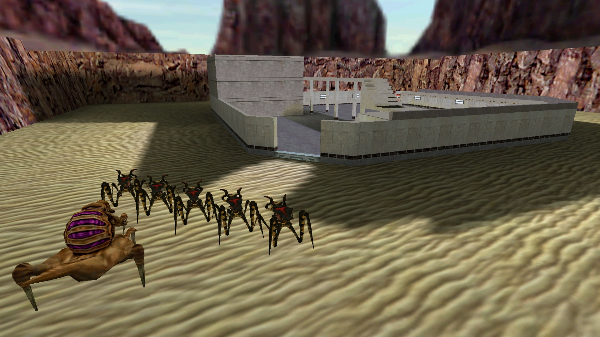 Starshiptroopers Minigame — Sven Co-op map screenshot