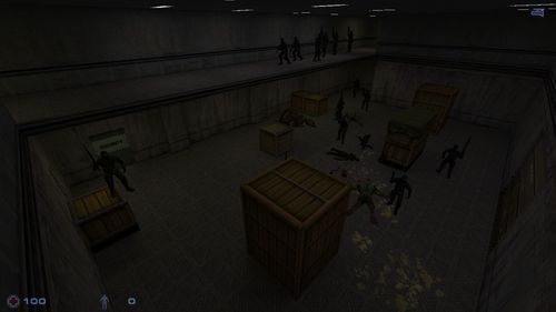 Subsurface Storage Facility — Sven Co-op map screenshot