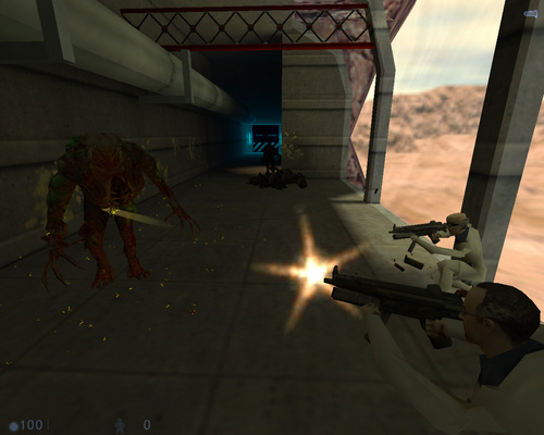 Subway Train — Sven Co-op map screenshot