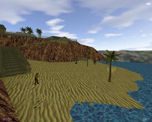 Sven Co-op Holiday Island — Sven Co-op map screenshot