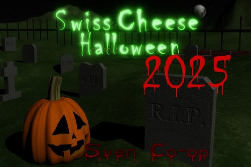 Swiss Cheese Halloween — Sven Co-op map screenshot