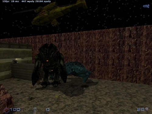 Titan Battle — Sven Co-op map screenshot