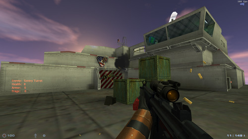 Tower 6: Aircraft Carrier — Sven Co-op map screenshot