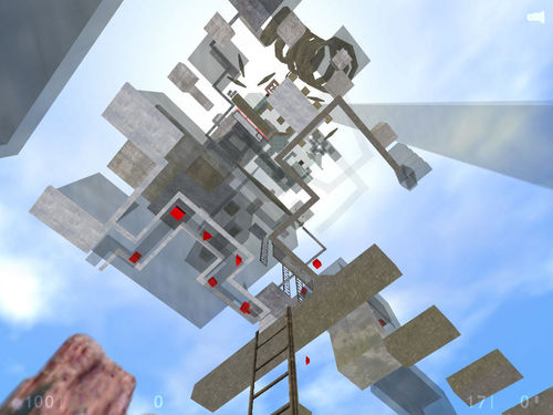 Towertraining Revised — Sven Co-op map screenshot