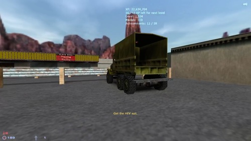 Twisted Hazard Course — Sven Co-op map screenshot