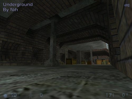 Underground — Sven Co-op map screenshot