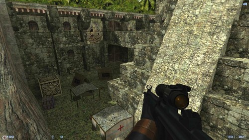 Underrain — Sven Co-op map screenshot
