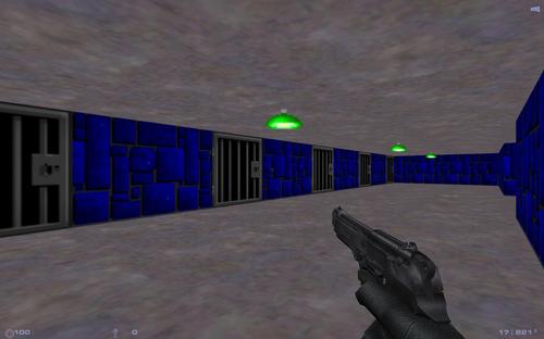 Wolfenstein 3D Level 1 — Sven Co-op map screenshot