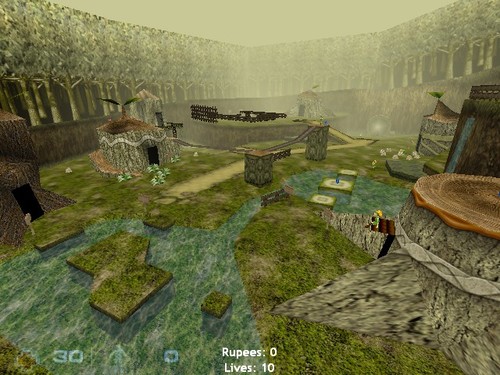 Zelda OOT Conversion — Sven Co-op map screenshot