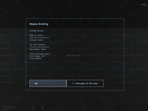 Zombie Attack — Sven Co-op map screenshot
