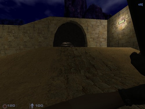 Zombie Darkness-4 Dust Survive Map-1 — Sven Co-op map screenshot